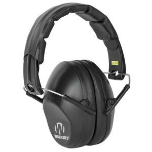 Walkers Game Ear / GSM Outdoors PASSIVE LO-PROFILE MUFF BLK
