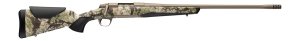 Browning 036138282 X-Bolt 2 Speed 6.5 Creedmoor 22" Fluted Sporter Barrel Smoked Bronze Cerakote Rifle