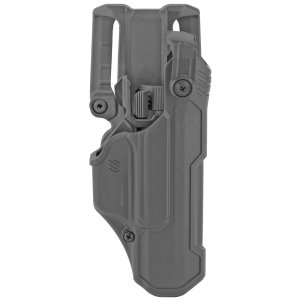 Blackhawk 44N500BKR T-Series Duty Holster, Right Hand, Black, Glock 17/19/22/31