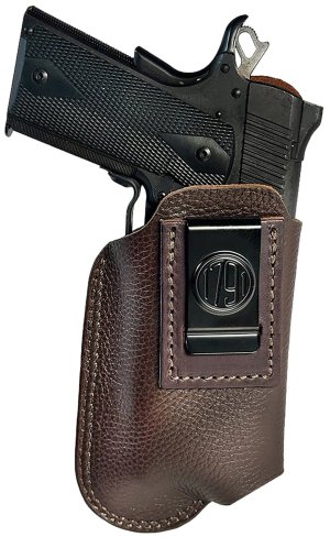 1791 Gunleather ORLBFCD3LBRWL IWB Holster Brown Left Hand Size 03