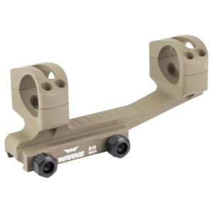 Warne LRSKEL1DE X-SKEL 1" 20MOA Picatinny Mount Dark Earth