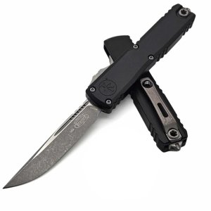 Microtech Ultratech G3 ZBP 3.55 In SE/STD/APOC BLK ALU HNDL